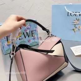 Lady Bag Loe Designer Puzzle Spain Girl Bags Tote Luo Handheld Versatile Large Capacity Crossbody Men Women Premium Women's 24cm Handbags