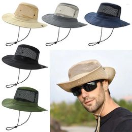 Cycling Caps Mens Womens Camouflage Wide Brim Sun Visor Hat Hiking Cap Protection Bucket