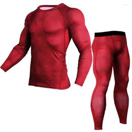 Men's Thermal Underwear 2024 Long Johns Quick Drying Men Clothing Mens Autumn Winter Sets Size S-XXXL