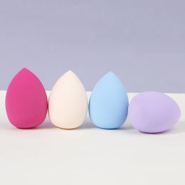 Puff 4pcs Makeup Sponge Powder Puff Beauty Cosmetic Ball Foundation Powder Puff Dry Wet Combined Water Droplets Make Up Tools