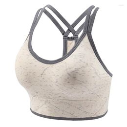 Yoga Outfit Women Sports Bra Top Push Up Fitness Underwear Sport Tops For Breathable Pilates Running Vest Gym Wear