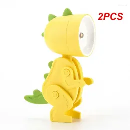 Table Lamps 2PCS Mini Dinosaur Night Light Cartoon Led Lamp Wholesale High Quality Usb Bedroom Living Room Decor Rechargeable