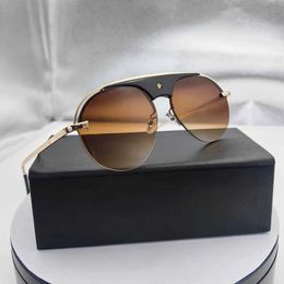 Sunglasses Retro Steampunk Style Sunglasses Men Women Brand Designer Round Metal Frame Punk Metal Shields Lens Sun Glasses Gafas de So T240428