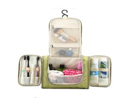 New Fashion Hanging Bag Women Portable Cosmetic Polka Dots Organizer Beauty Makeup Case Pouch Zip Bags 5804457