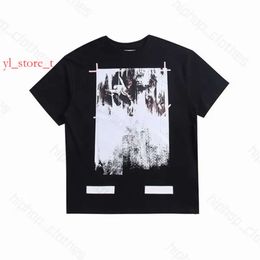 Designer T Shirt Mens T-shirts Fashion Luxurys Offes Clothing Mens Tee Shirts Women Loose Offs Tees Man Casual Street Graffiti Shirt Sweatshirt T-shirts 5242