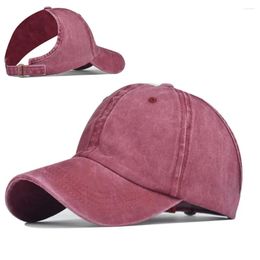 Ball Caps Breathable Baseball Cap Spring Summer Adjustable Big Brim Snapback Bone Hat Empty Top Sunscreen Female