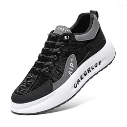 Casual Shoes Large Men's Slip-resistant Fashion Platform Sneakers Men Breathable Sports Vulcanised