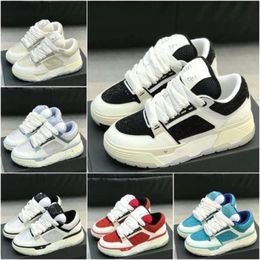 High Luxurys Quality MA-1 shoes Skelet Bones Casual Shoe RUNWAY SKEL TOP Low High- Men Women Basketball Outdoor Sneaker Black White Leather Shoes