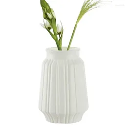 Vases Flower Vase Unbreakable Anti-Ceramic Pot Rustic Decoration Simple Modern Rattan For Table Centrepieces Shelf