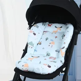 Stroller Parts Accessories Baby Cushion Seat Liner Trolley Mattress Cartoon Pattern Pram