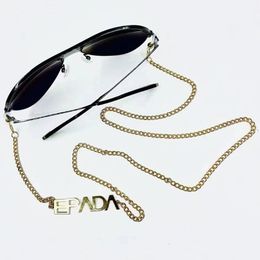 Multi-desig fashion sunglasses chain stainless eyeglasses string letters lanyords with silical-gel loop stylish readingglasses goggles rope accessories