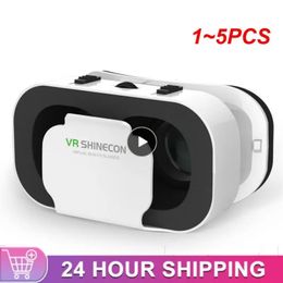 15PCS Virtual Reality Lens Glasses Stereo Cardboard Headset Helmet For 4760 Inches Android IOS Smart Phones PC VR 240424