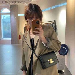 High Level Original Cellin Designer Bags Bag for Women 2024 New Fashion Versatile Small Square Bag with High Quality Single Shoulder Crossbody Bag t with Brand Logo