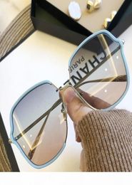 High Quality Brand Design Women Sunglasses Glasses Lady Sun glass Woman 2020 Gradient Pink Blue Lens Men Eyeglasses8605988