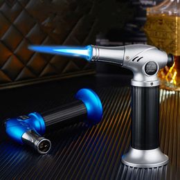 Kitchen Cooking Torch Lighter Adjustable Flame Refillable Without Gas Torch Lighter With Safety Lock