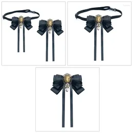 Bow Ties Stylish Tie And Collar Pin Bowtie Enhancing Your Look For Any Outfit Dropship
