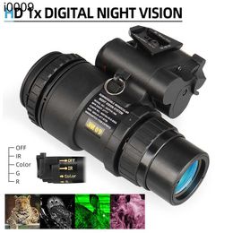 Outdoor Hunting Scope Night Vision Scope PVS-18 Monocular NVG Device HD 1X infrared Digital Night Goggles CL27-0032