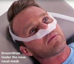 DreamWear Nasal Pillows with Headgear and Four CushinsS SW MMW for Sleep Snoring Apnea Universal all ventilators 240424