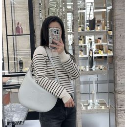 women handbags Ce buckle Designer bag shoulder bag ce bag HELOISE Bag metal semi round leather underarm bag shoulder bag womens bag tote bag QLAK HTSE L9OT