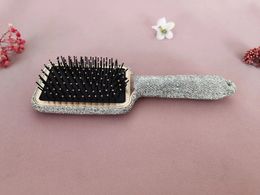 Women Airbag Comb with Diamonds Hair Brush Scalp Massage Comb Wet And Dry Dual-Use Massage Air Cushion Comb Styling Tools 240418