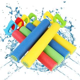 1pcs Outdoor Games Watergun Shoot r Gun Kids Summer EVA Foam Squirt Beach Toys Spray Waterpistool Children Gift 240424