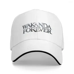 Berets WAKANDA FOREVER Cap Fashion Casual Baseball Caps Adjustable Hat Hip Hop Summer Unisex Hats Customizable Polychromatic