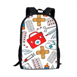 Backpack Fashion Cartoon Computer Casual Travel Bag Primary Secondary School Students Girls Boys Print On Demand Satchel