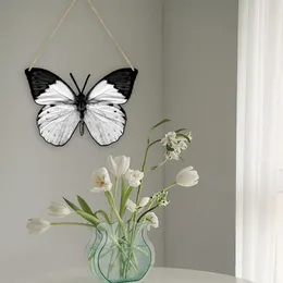 Garden Decorations Butterfly Wall Decors Hanging Sculptures Bathroom Living Room Yard Background Front Door Lawn Park Backyard