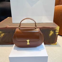 Designer bag women Shoulder Bags Totes Messenger Bag Women Classic Vintage Handbag Luxury cowhide gold bricks CrossBody Bag 240415