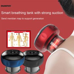 Electric Vacuum Cupping Therapy machine Heating Suction Cup Device Body Scraping Massager chinese Physiotherapy Jars 240424