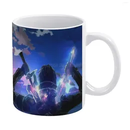 Mugs Sword Art Online White Mug Coffee Girl Gift Tea Milk Cup Sao Anime