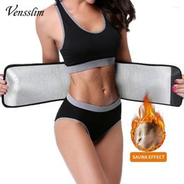 Women's Shapers Vensslim Women Waist Trainer Belt With Pocket Free Adjustable Belly Trimmer Sauna Sweat Body Shaper Workout Girdle Shapewear