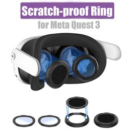 For Meta Quest 3 VR Glasses Accessories Lens Cover Protector Scratchproof Ring Suction Frame Antiblue Light 240424