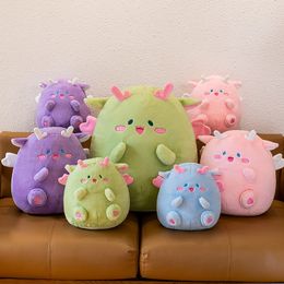 Cute Fat Dwelling Dragon Plush Toy Dragon Doll Girl Sleeping Pillow Girl Heart Doll Cloth Doll Girl Gift