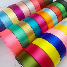 25 YardsRoll Satin Ribbons For Crafts Bow Handmade Gift Wrapping Christmas Wedding Decorative Ribbon 6101520254050mm 240426