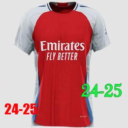 24 25 SAKA ARsen RICE soccer jerseys SMITH ROWE G.JESUS SALIBA Fans Player version ODEGAARD HAVERTZ 2024 2025 J.TIMBER football kit shirt Men Kids boys set