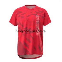 Racing Jackets GASGAS Downhill Mountain MTB Jersey Cycling Motocross Long Sleeve Shirt Bicycle Hombre