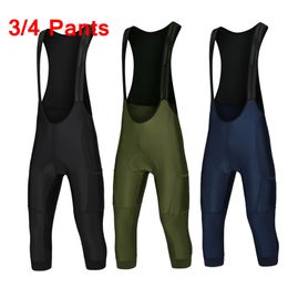 Spexcell Rsantce 2024 Men 2 Pockets 3/4 Cycling Bib Shorts Summer Spring Autumn Bicycle Pants Bike Clothing Trousers240417