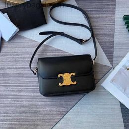 High Level Original Cellin Designer Bags Original Leather Leather Box Tofu Bag Luxury Mini Armpit Versatile Small Square Womens Bag with Brand Logo