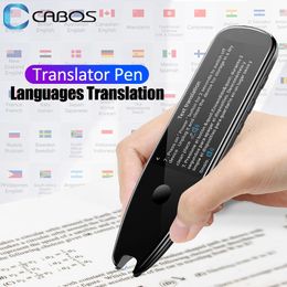 2023 Smart Voice Translator Pen For International Travel Business Trip English Portuguese Realtime Language Pens 240424