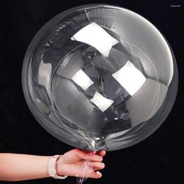 Party Decoration 10PCS 20 Inch Clear Bobo Balloons Large Transparent Bubble For Christmas Wedding Birthday