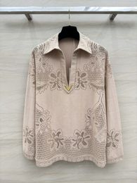 New Spring/Summer Lace Button Top Fashionable and High end