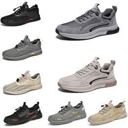 Running shoes for men black red green yellow breathable outdoor Mens sport Walking sneaker Trainers GAI