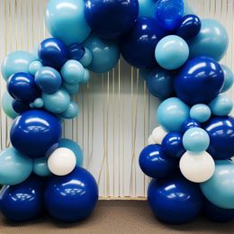 Party Decoration 65pcs Set For Birthday Streamers Decorations Hanging Swirls Latex Balloon Balloons