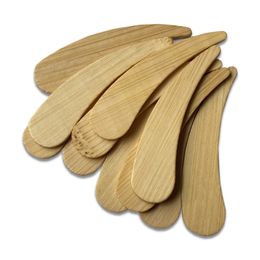 Bamboo Face Cream Spoon Skin Care Beauty Cosmetic Spatula Spoons Eye Creams Spoon Cosmetic Tool