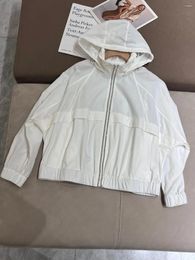 Women's Jackets Summer 2024 Jacket Cotton Hooded Light Thin Sun Protection Casual Coat Woman's Clothing