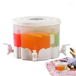 Water Bottles Drink Dispenser With Spigot Pitcher Cold Kettle Faucet Iced Beverage Refrigerator And