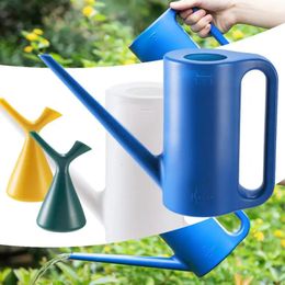 15L Water Cans Long Spout Plastic Watering Can Extended Outlet Pipe Tools Transparent Home Garden Planting Sprinklers 240425