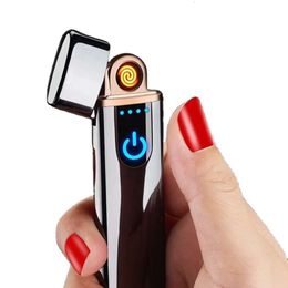 Encendedor Cakmak Newest Lighter USB Double Electronic Durable Arc Plasma Lighter For Christmas Gift