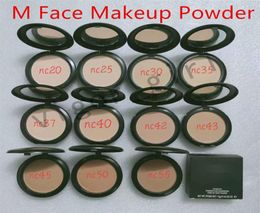 Face Powder Makeup Plus Foundation Pressed Matte Natural Make Up Facial Powders Easy to Wear 15g NC4734389